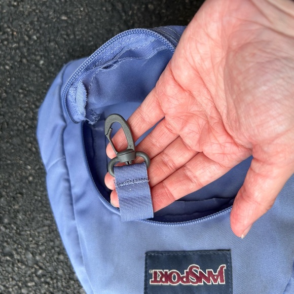 SOLD - Jansport Mini Backpack - Periwinkle - Picture 6 of 7